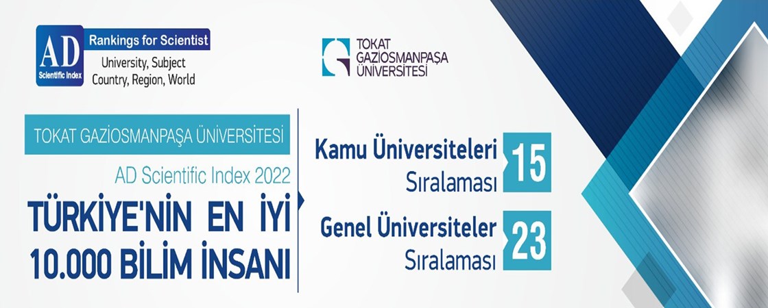 TÜRKİYE'NİN EN İYİ 10.000 BİLİM İNSANI